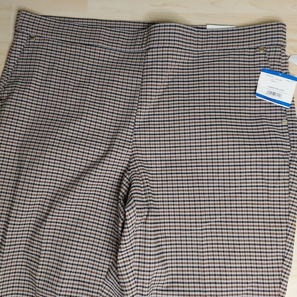NWT Anne Klein Pull On Trousers Slim Ankle - Picture 3 of 8